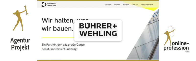 Neue Partnerschaft über den Freundeskreis: Google Ads für Bührer + Wehling