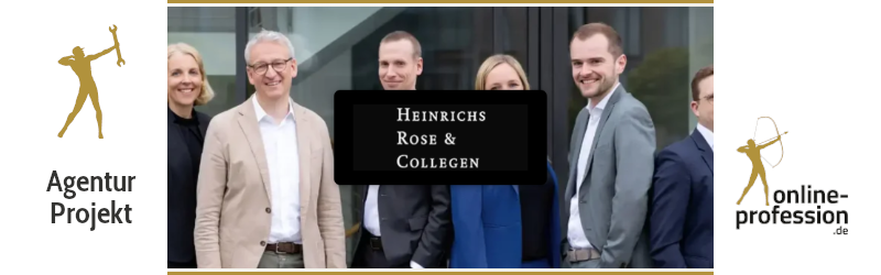 Stellen besetzen, Sichtbarkeit schaffen: Unsere Zusammenarbeit mit Heinrichs Rose & Collegen
