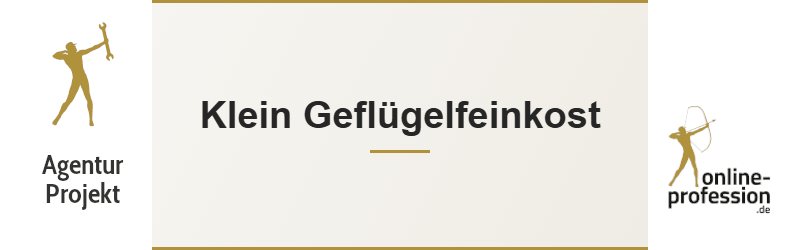 Technischer Ansprechpartner seit dem Relaunch: Unsere Zusammenarbeit mit Klein Geflügelfeinkost