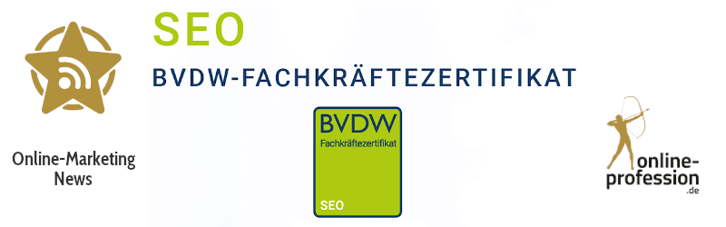 Ein Zertifikat für gemeinsame Qualität: Das SEO-Trainee-Fachkräftezertifikat vom BVDW