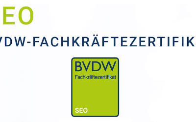 Ein Zertifikat für gemeinsame Qualität: Das SEO-Trainee-Fachkräftezertifikat vom BVDW