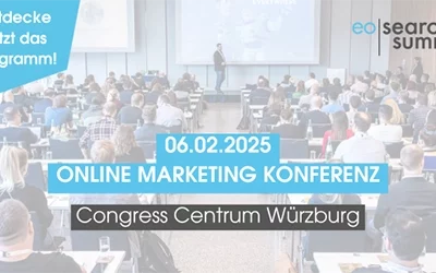 eoSearchSummit 2025 in Würzburg: Sei mit dabei!