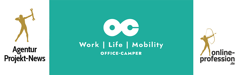 Office Camper: Neue Webseite mit Online-Profession