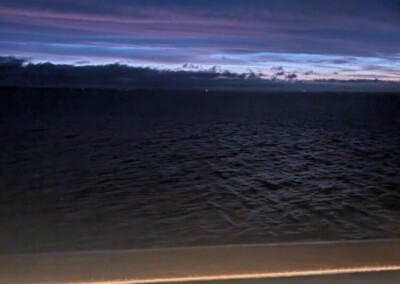 Nachthimmel auf der SEO Cruise - Ostsee mit Blick auf Norwegen